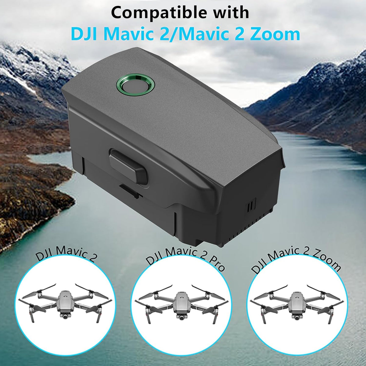 3850mAh 15.4V Intelligent Flight Battery for DJI Mavic 2 Pro Y8872