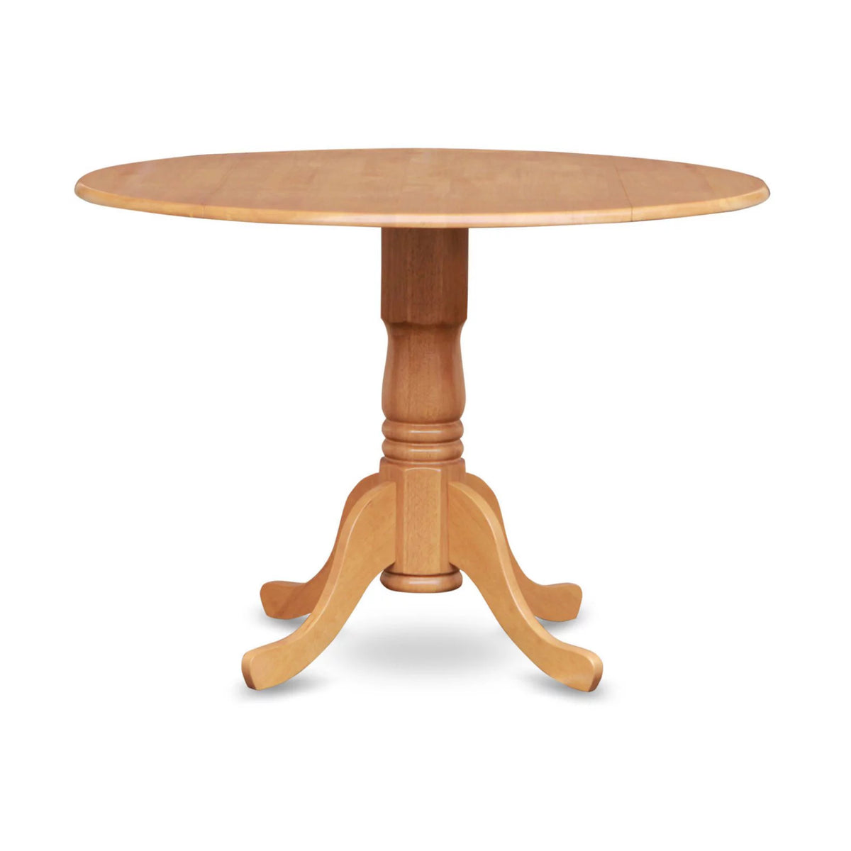 3-piece Oak Wood Dining Table and Chair Set E56443