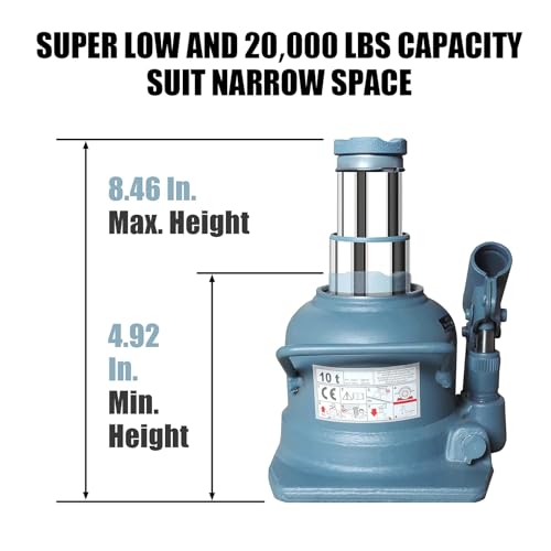 10 Ton Hydraulic Bottle Jack N18622