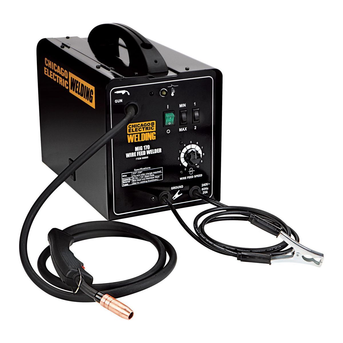 240v MIG/Flux Cored Welder Q344