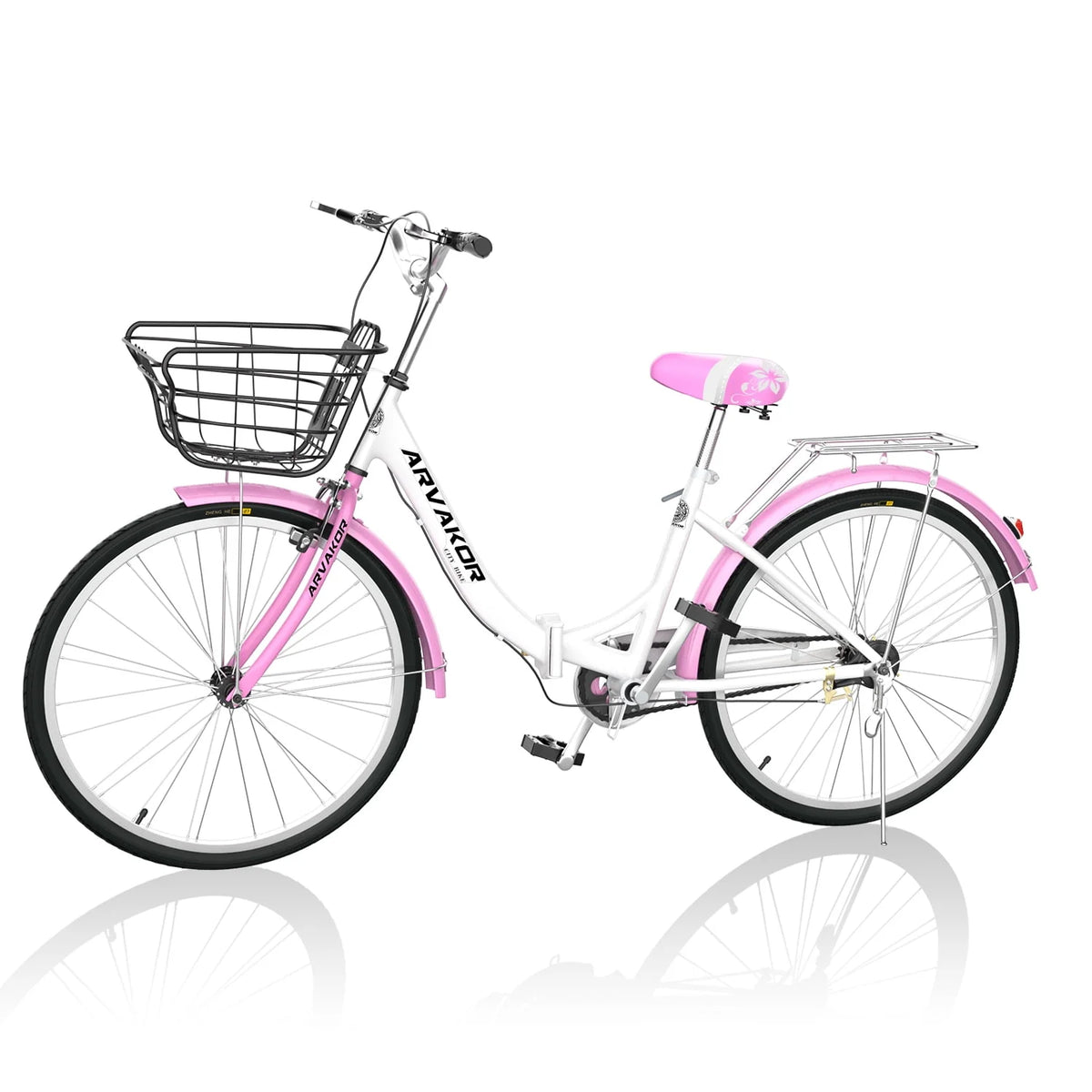 26 Inch Pink Cruiser Bike V45138