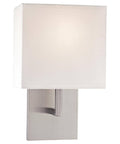 1 Light Wall Sconce in Brushed Nickel E69055