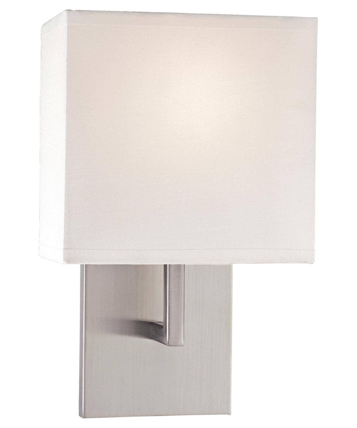 1 Light Wall Sconce in Brushed Nickel E69055
