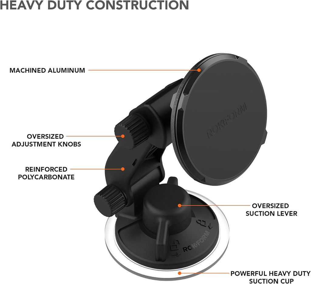Adjustable Magnetic Windshield Phone Mount U4185