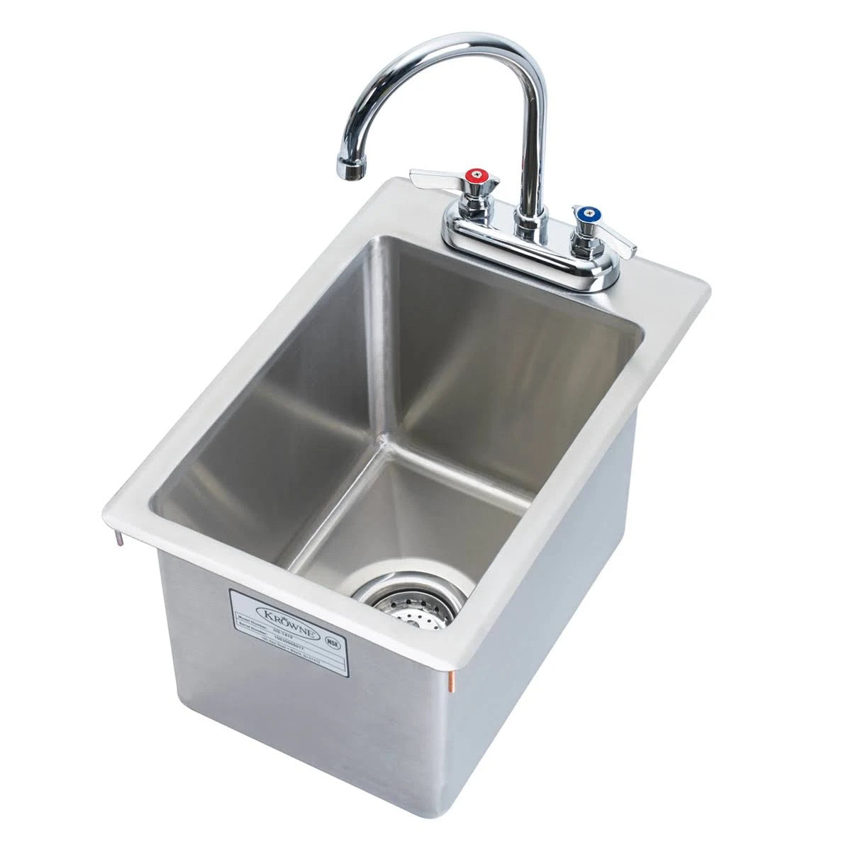 12x22 x 18x22 Drop-In Hand Sink D1450