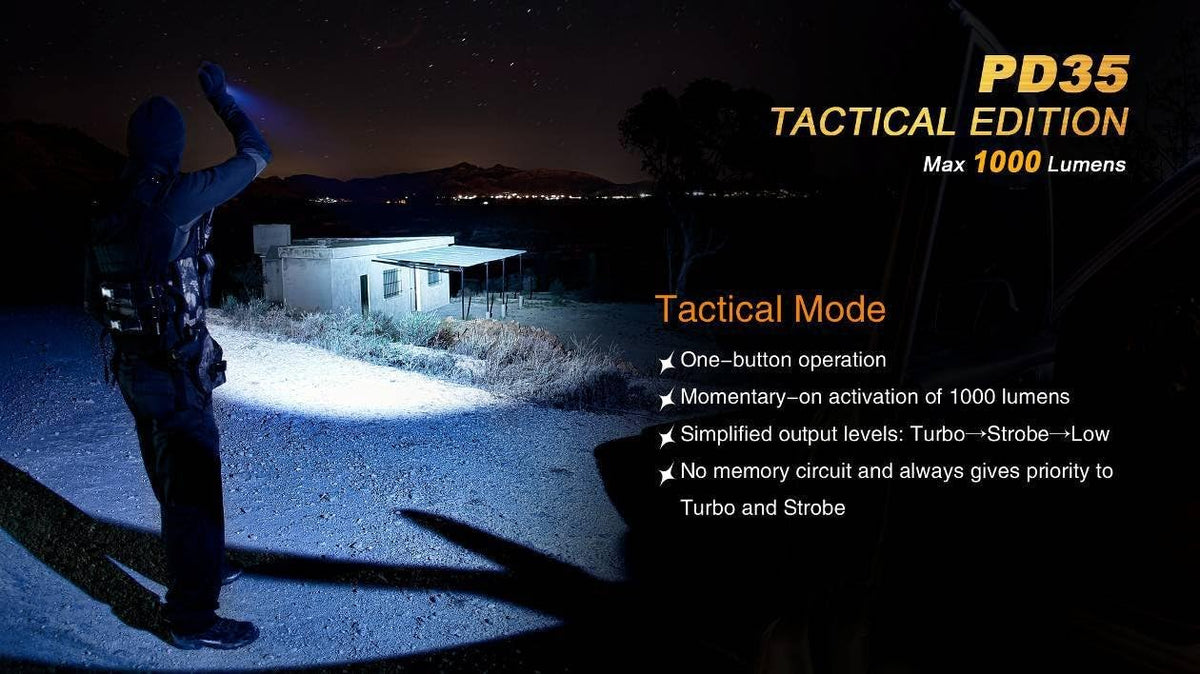 1000 Lumen CREE LED Tactical Flashlight E96990