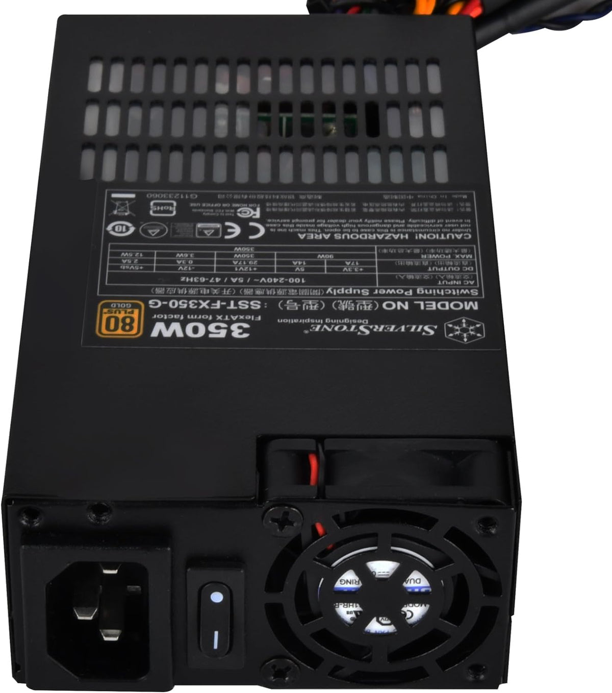 350 Watt Flex ATX Power Supply 80 Plus Gold D2153