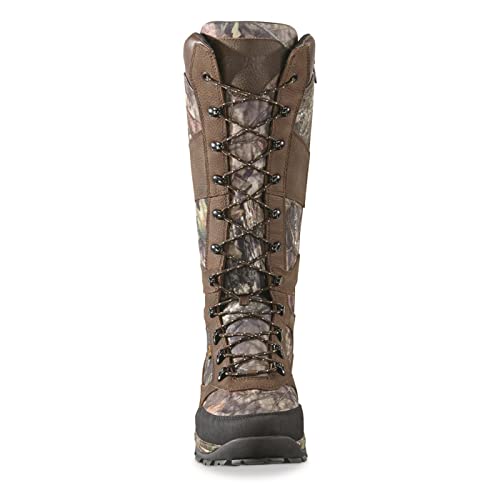 16" Leather Waterproof Snake Boots J6326