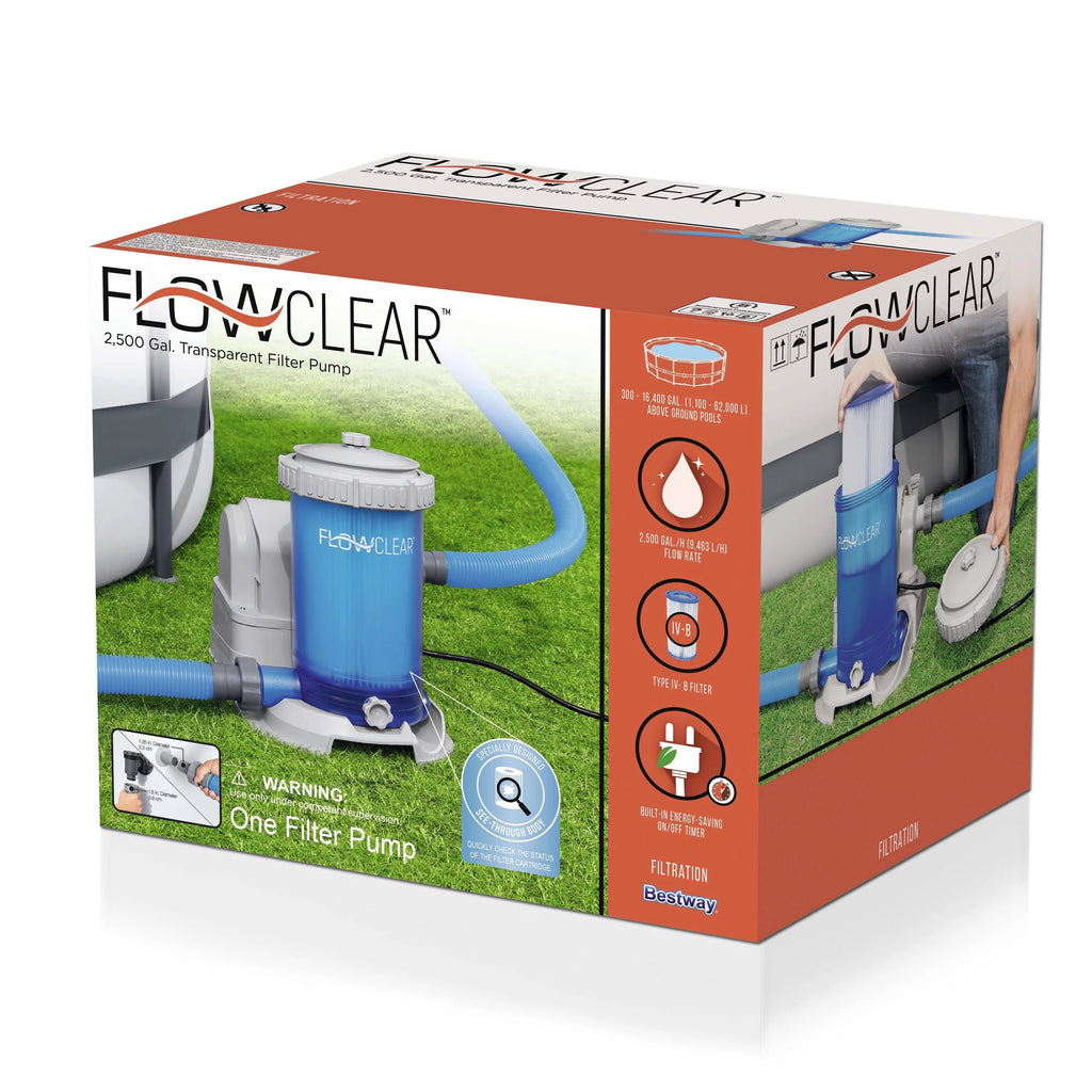 Transparent Filter Pump J54697