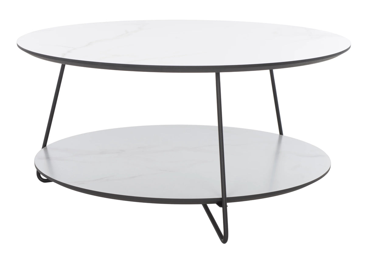 2-Tier Round Coffee Table V3174