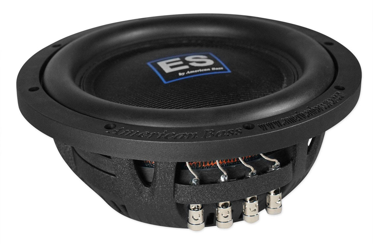 10 inch Shallow 1000 watts max 2.5 inch voice coil Black Subwoofer P235