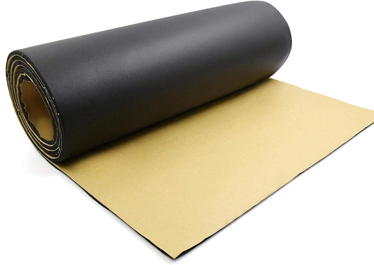 315mil Acoustic Absorption Heatproof Wave Foam Mat 21.5sqft Pack of 2 S52641