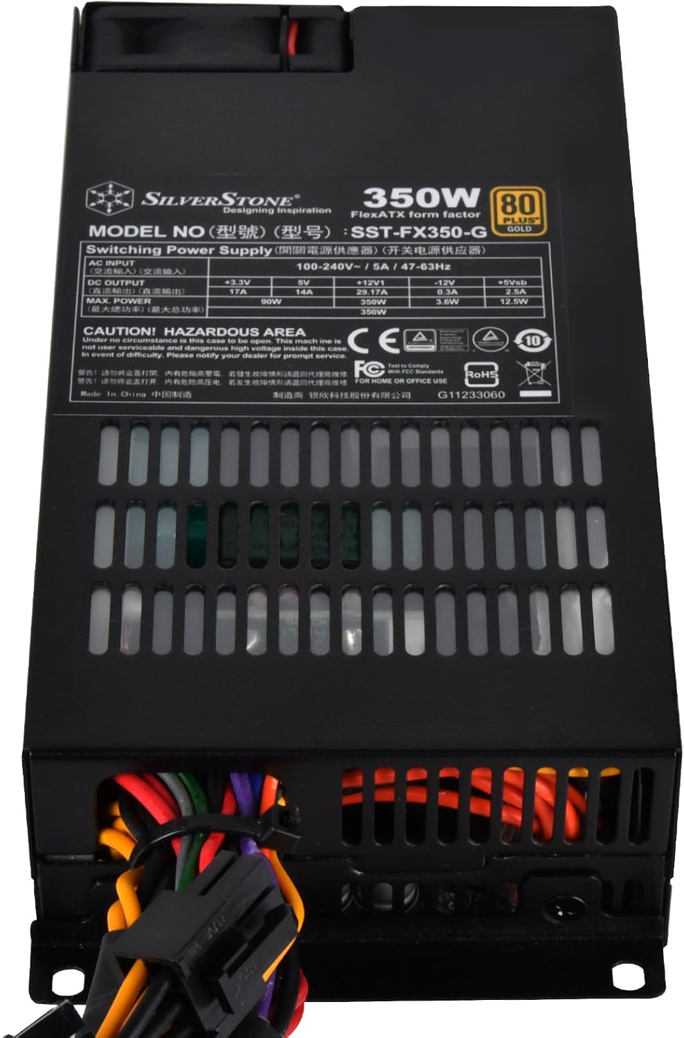 350 Watt Flex ATX Power Supply 80 Plus Gold D2153