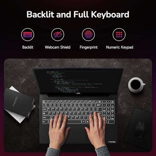 15.6" IPS FHD Gaming Laptop, 8 Cores AMD Ryzen 7 6800H 32GB DDR5 RAM 2TB SSD AMD Radeon 680M GPU B643923