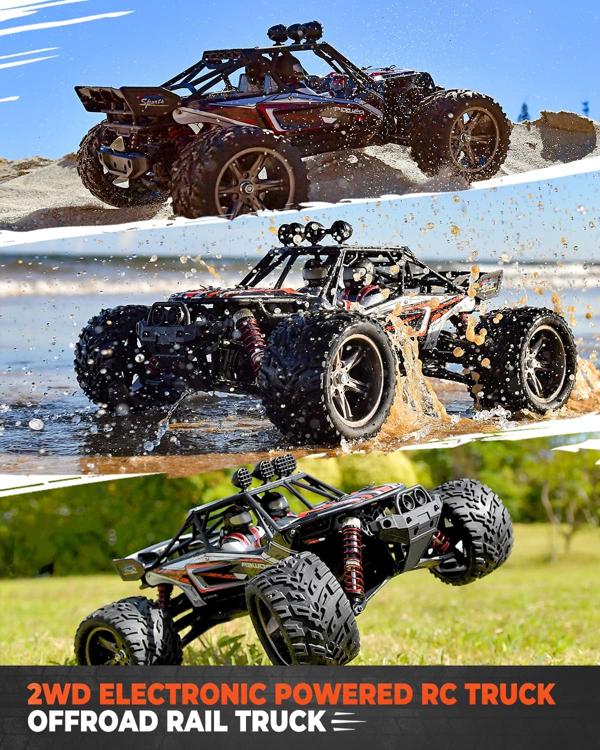 1:12 Scale Remote Control Truck 2WD 38 Km/h P485