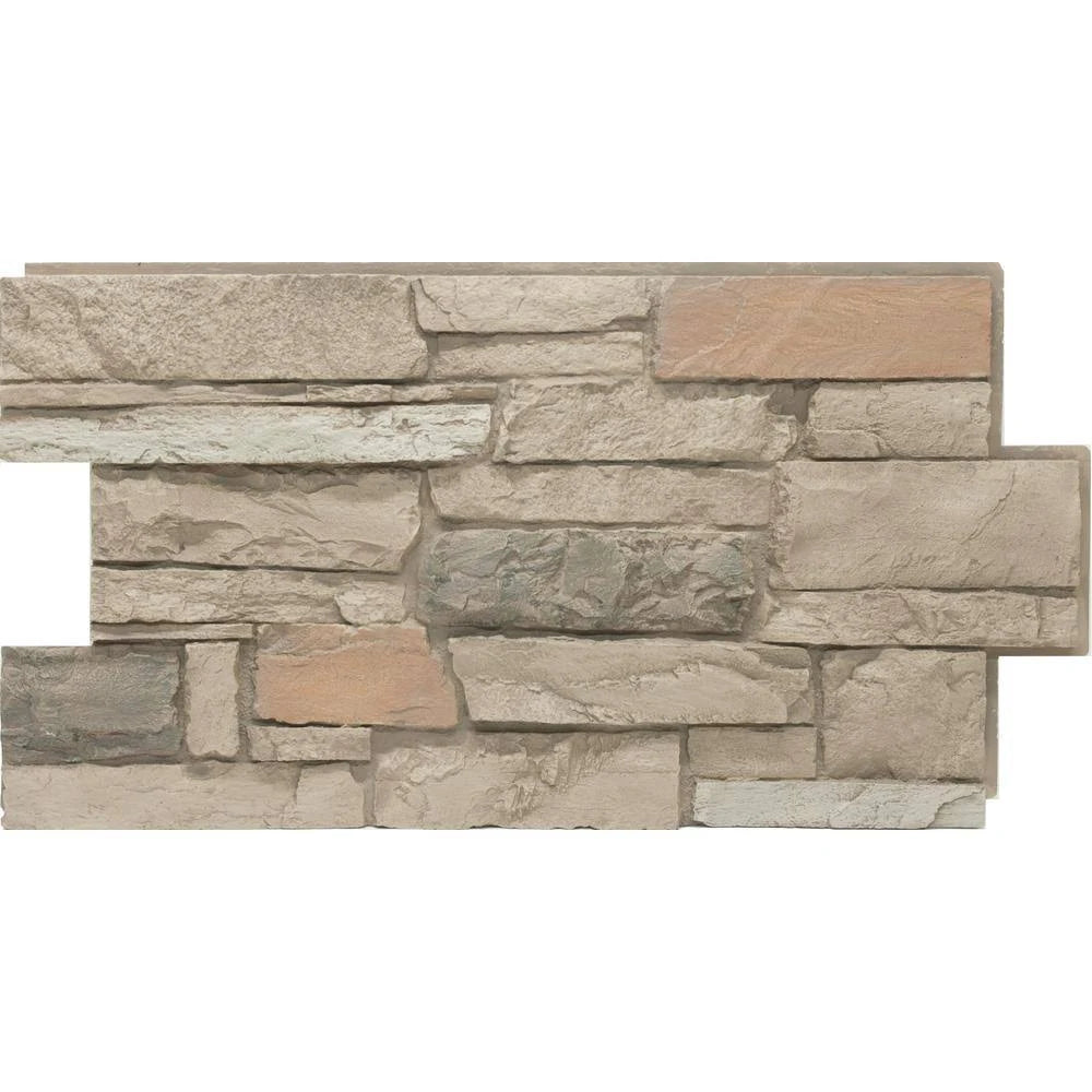 24 in. x 48 in. Ledgestone Stone Veneer Panel Z242193