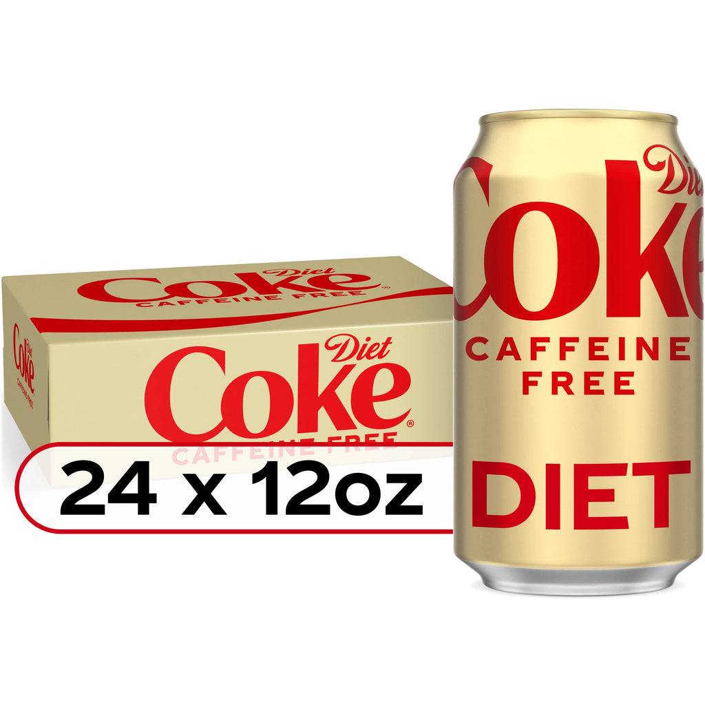 Caffeine Free Soda Pop, 12 fl oz, 24 Pack Cans W8494