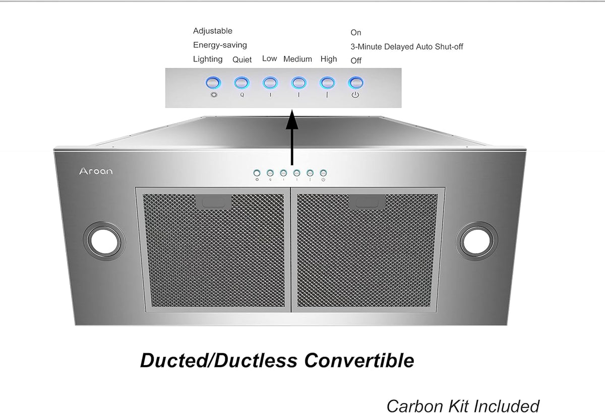 30 Stainless Steel Built-in Range Hood C312