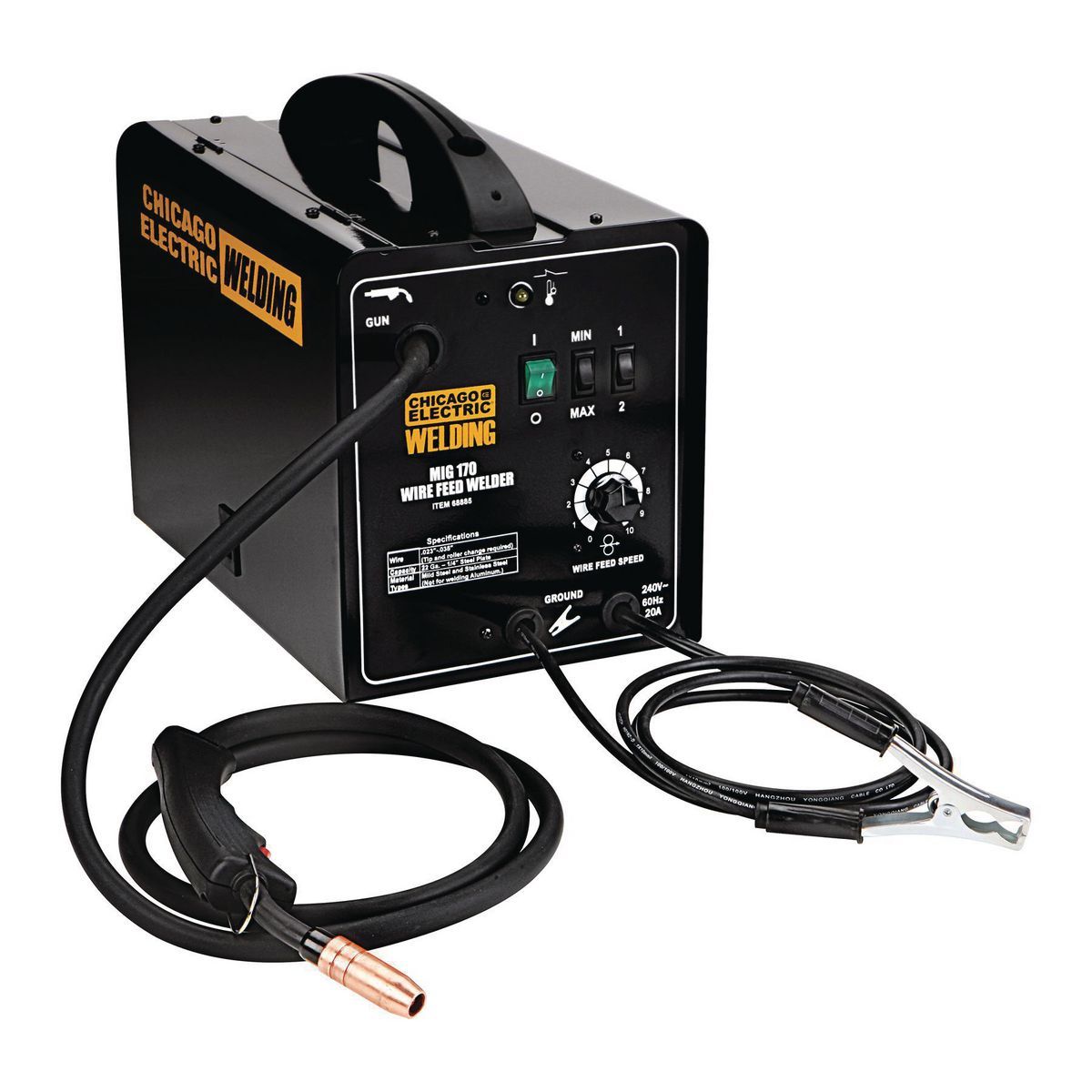 240v MIG/Flux Cored Welder Q344