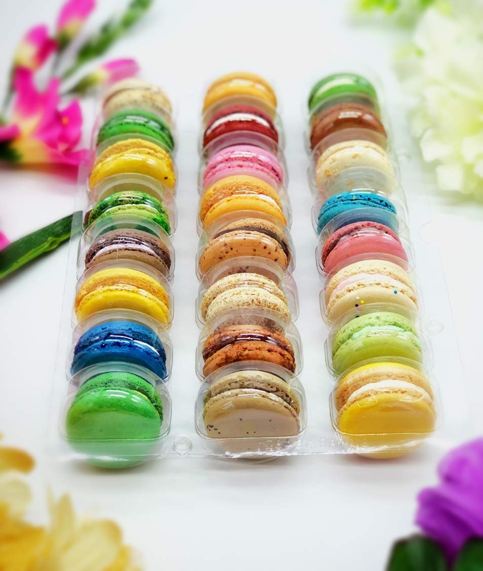 24 Pack Assorted Gluten Free French Macaron F78425