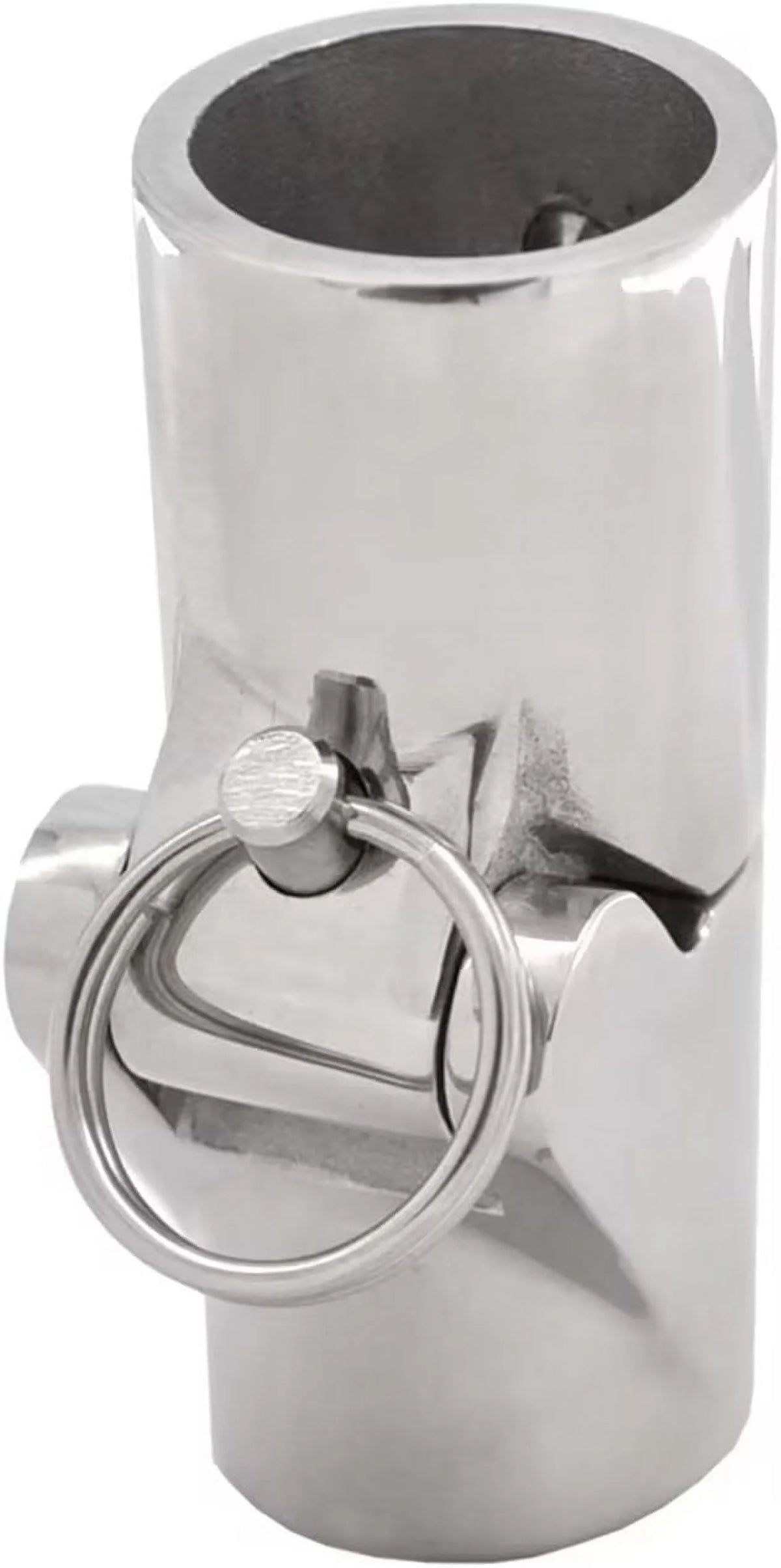 316SS Marine Grade Boat Pipe Connector 1" Handrail Fitting Folding Swivel Coupling Tube Joint R757