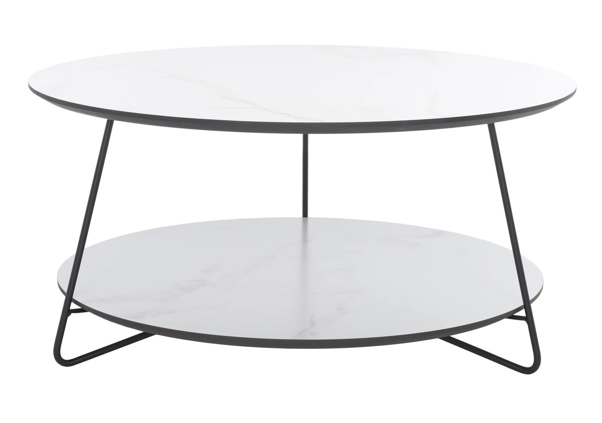 2-Tier Round Coffee Table V3174