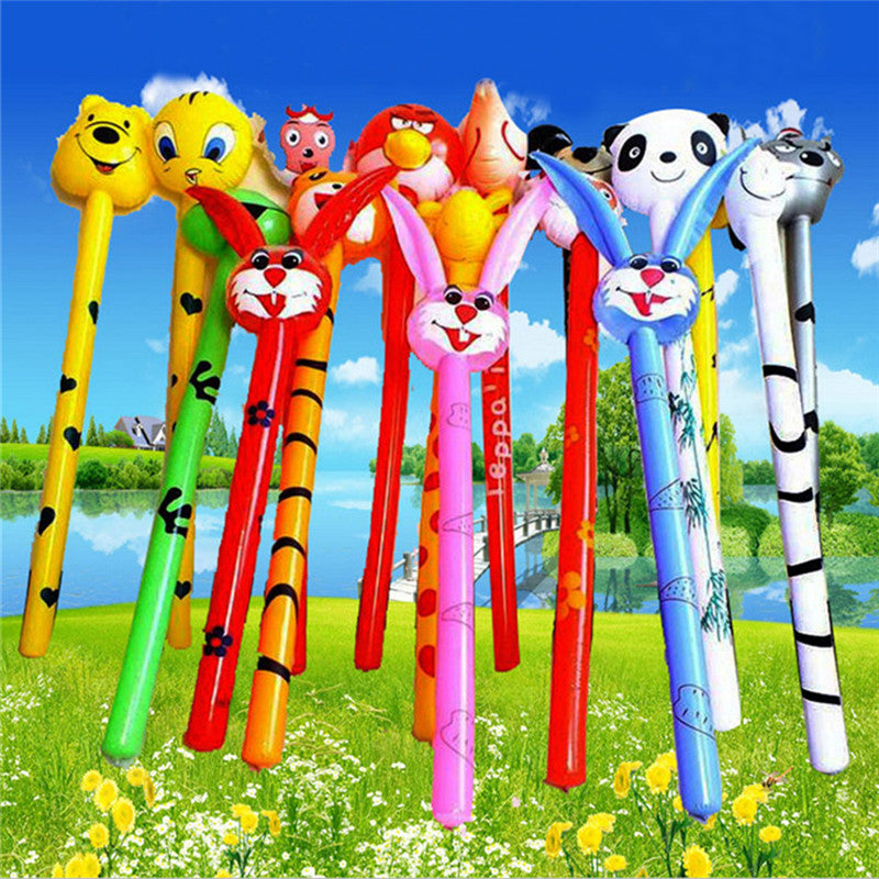 Cartoon Inflatable Hammer Stick Children Outdoor Toys P137