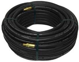 3/8in. x 100ft. Black Rubber Air Hose Pack of 2 Q87198