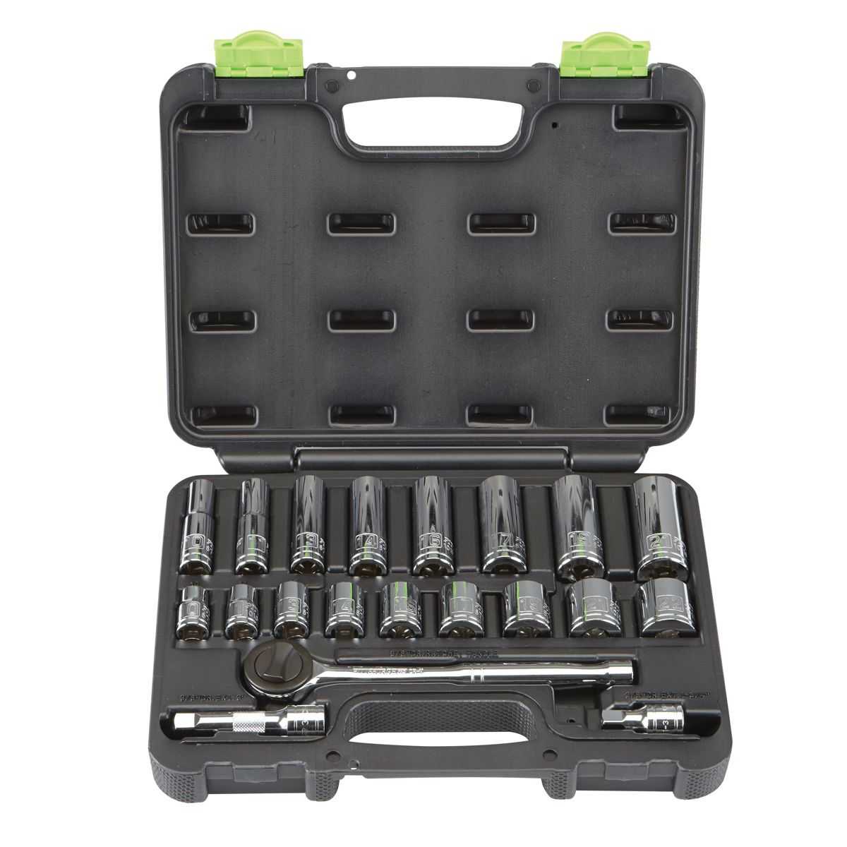3/8 in. Drive Metric Socket Set, 20-Piece E336371