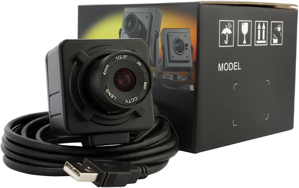 4mm Lens Aluminum Industrial Box Housing 960P Industrial Camera S102