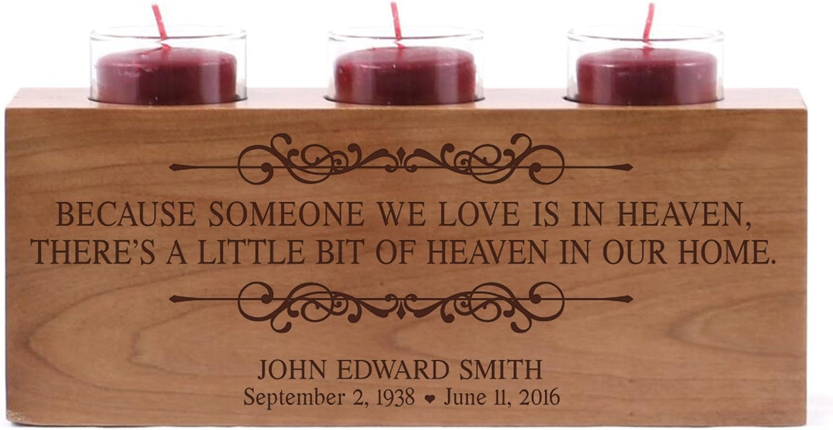 3 Votive Tealight Candle Holder B7987