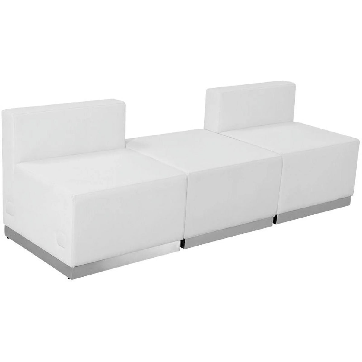 3 Piece Reception Seating in White R400707