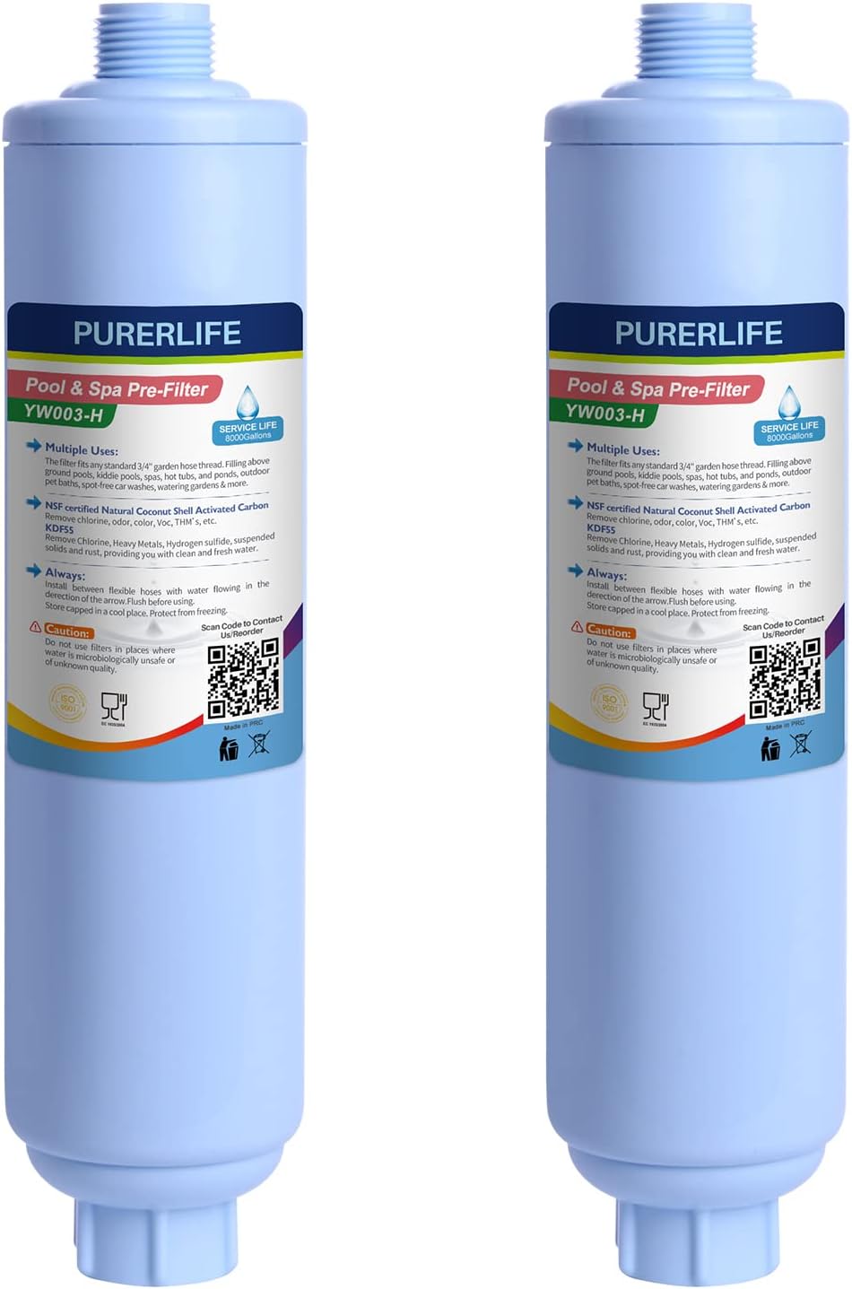 2 Pack Garden Hose End Pre Filter Y870466