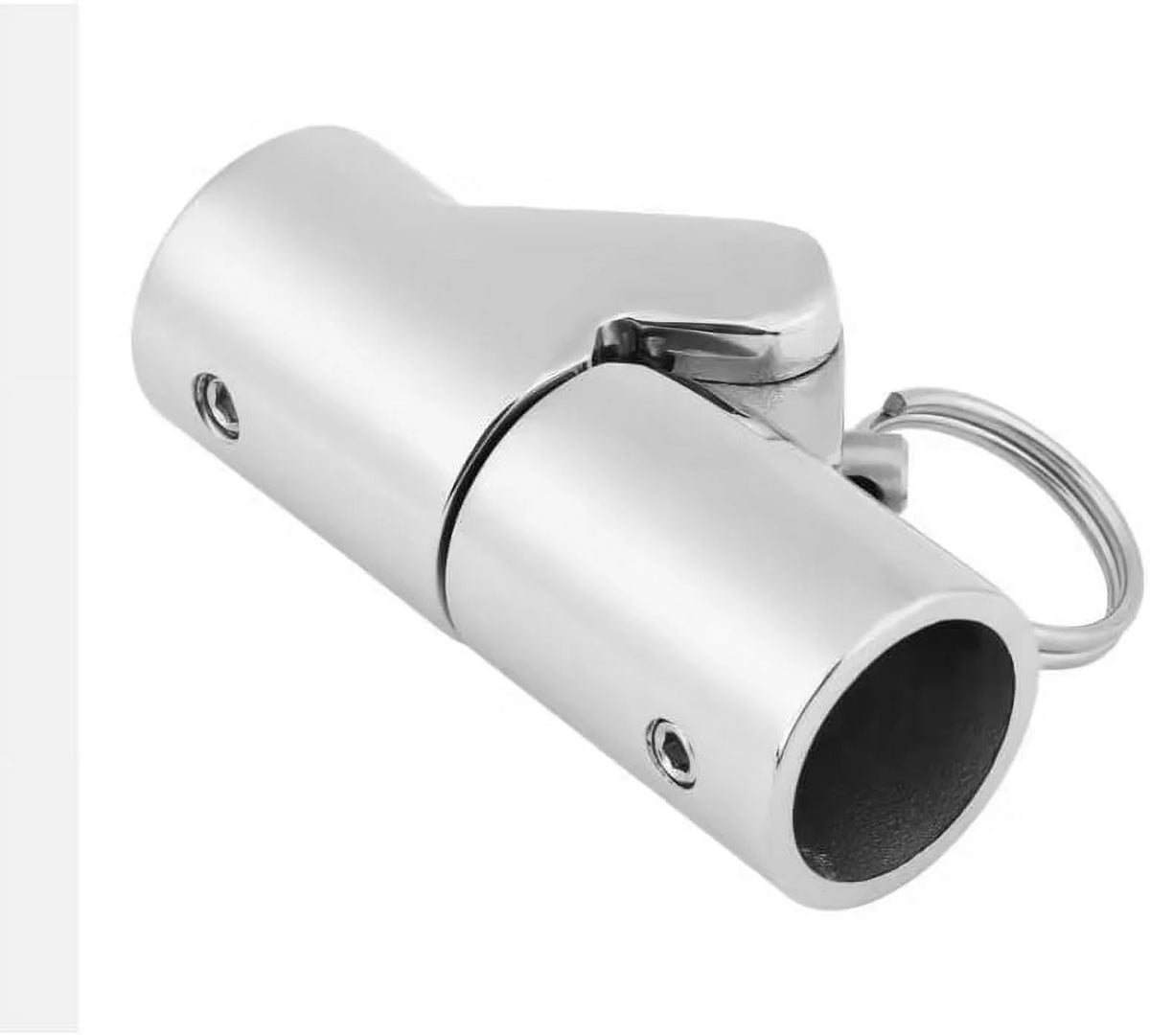 316SS Marine Grade Boat Pipe Connector 1" Handrail Fitting Folding Swivel Coupling Tube Joint R757