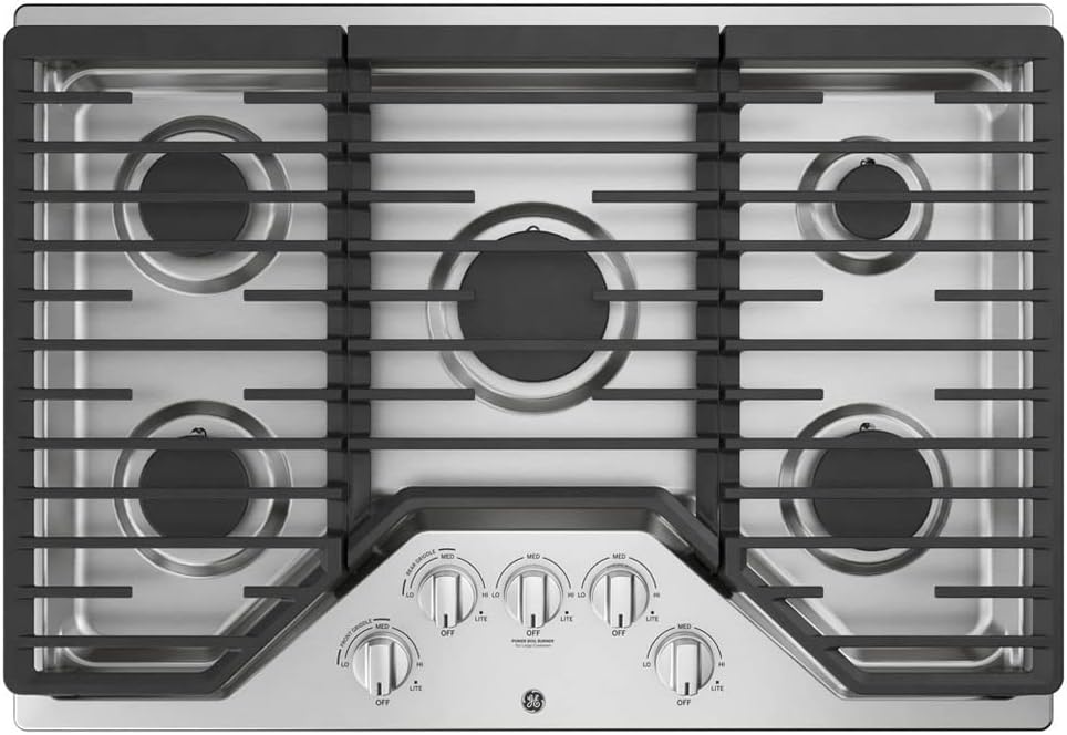 30 Inch Gas Cooktop with 5 Sealed Burners A642806