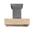 36 in. Wooden Wall Mount Range Hood I5558