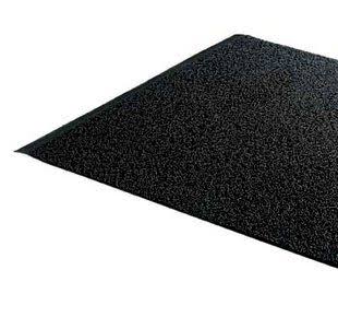 Black 3 ft x 20 ft Scraper Matting Y71742