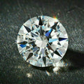 1.00ct VVS1-F Round Brilliant Cut White Loose Moissanite 6.5mm A734
