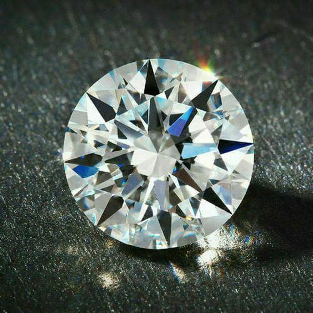 1.00ct VVS1-F Round Brilliant Cut White Loose Moissanite 6.5mm A734