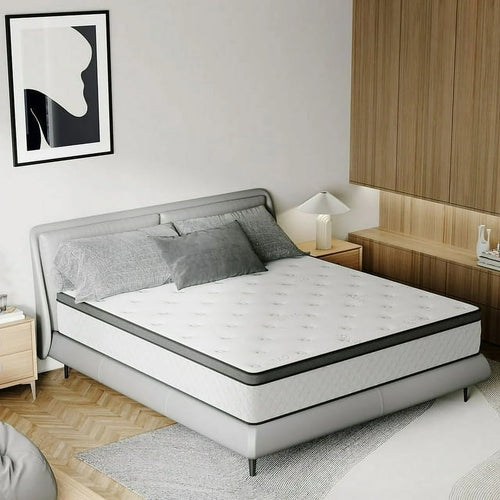 12 Inch Memory Foam Innerspring Hybrid Queen Mattress Y524924