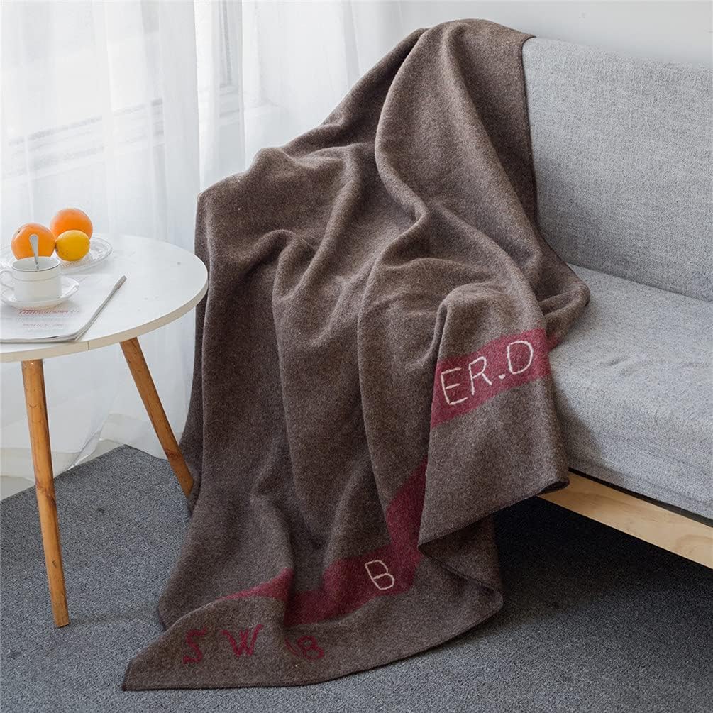 100% Wool Blanket 59" x 80" G490