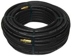 3/8in. x 100ft. Black Rubber Air Hose Pack of 2 Q87198