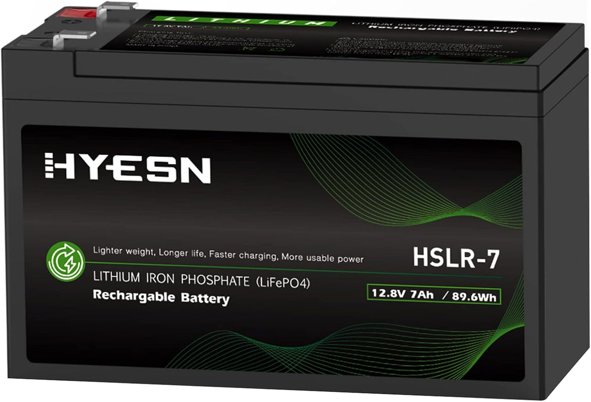 12V 7Ah LiFePO4 Deep Cycle Battery Z270172