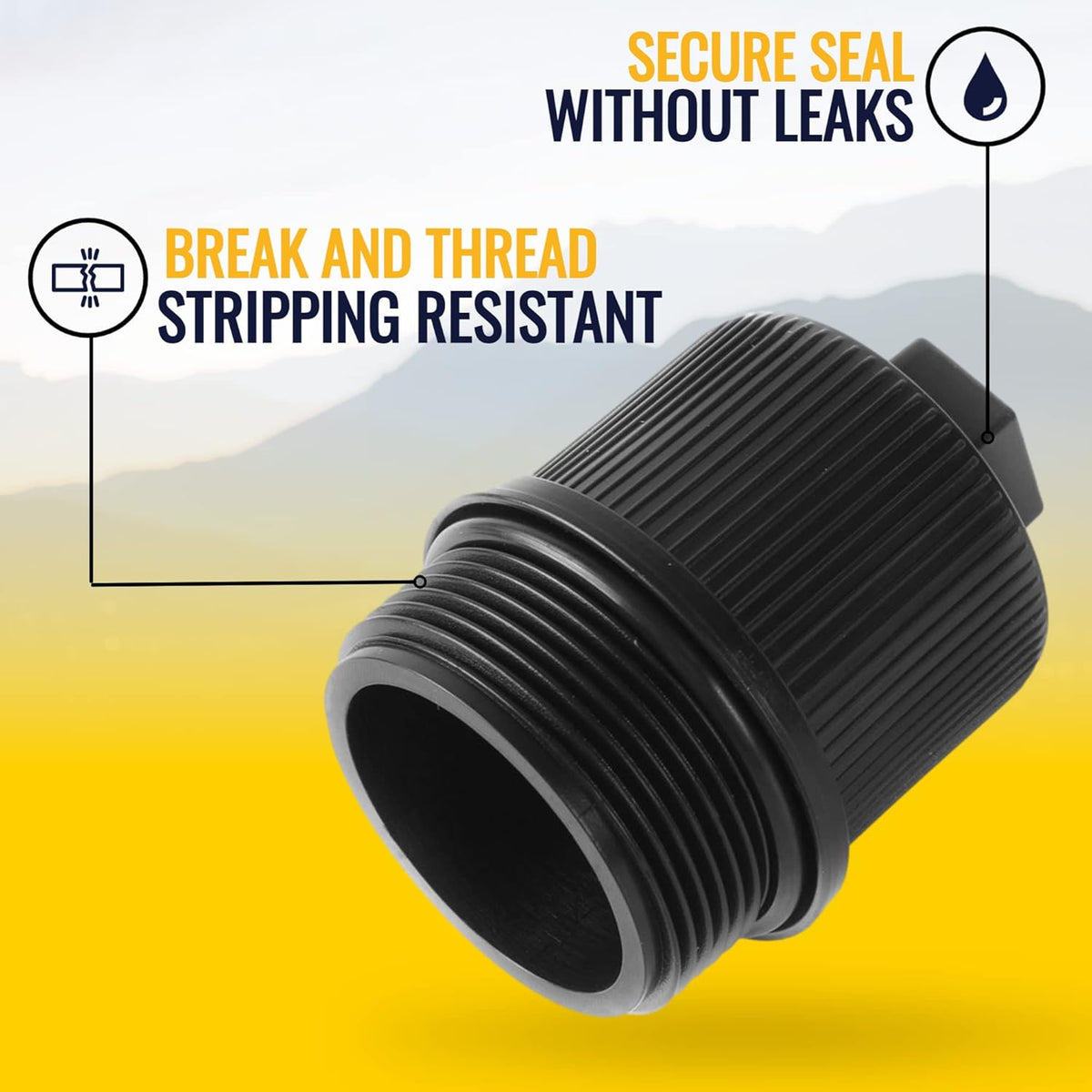 2-Pack Drain Plug Cap Assembly with O-Ring G652534