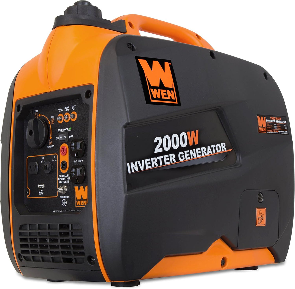 2000-Watt Gas Powered Portable Inverter Generator M916