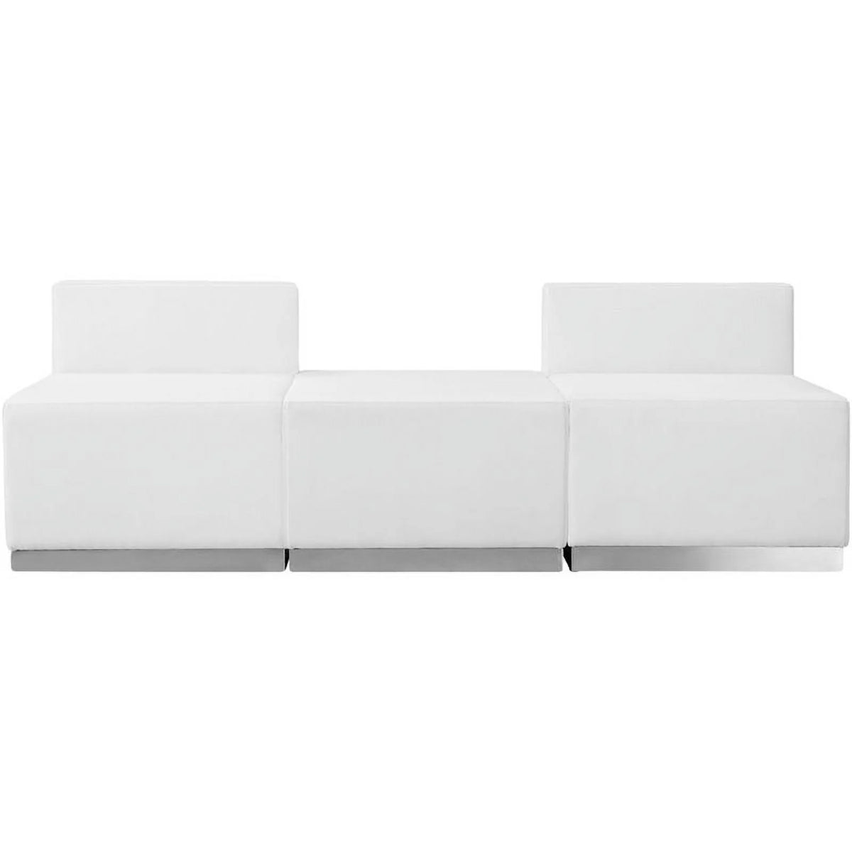 3 Piece Reception Seating in White R400707