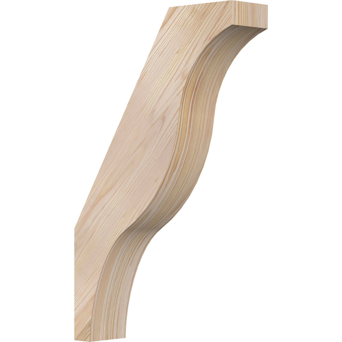 3 1/2x22W x 14x22D x 22x22H Douglas Fir Brace R8002