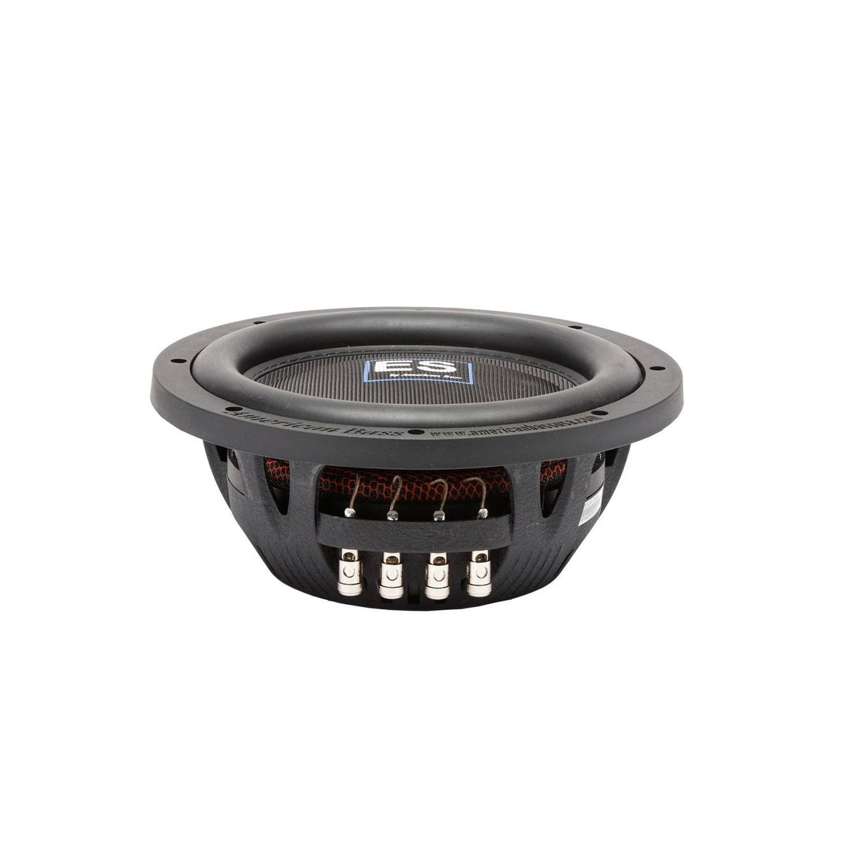 10 inch Shallow 1000 watts max 2.5 inch voice coil Black Subwoofer P235