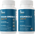 Vegan Omega 3 Algae Oil and Vitamin D3 5000 IU R615