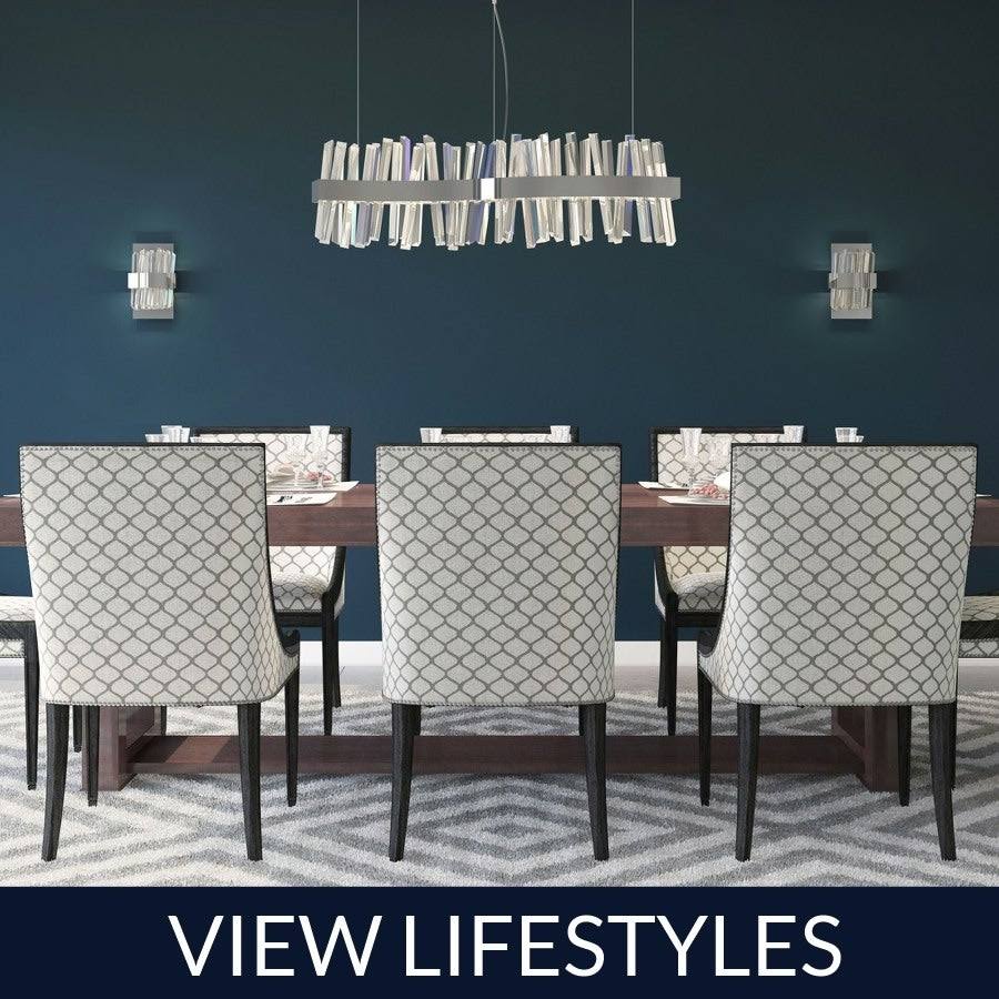 3 Light Semi Flush Mount T48854